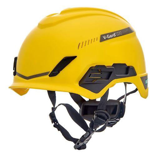 工事用ヘルメット - V-Gard® H1 - MSA - EN 397 / EN 12492 / 黄色
