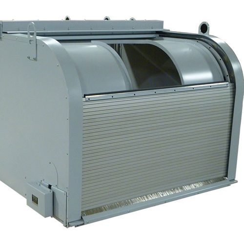 ボックスロールアップカバー - Alumaflex - Dynatect Manufacturing, Inc. - 複合工作機械用 / キャニスター無し / 縦型