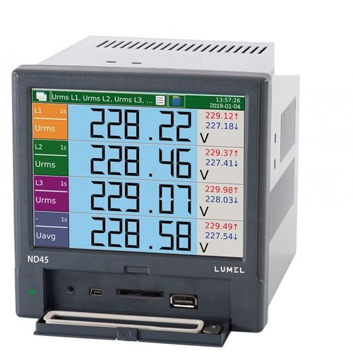 アナログレコーダー - ND45 - LUMEL - 電流 / エネルギー / ネットワーク