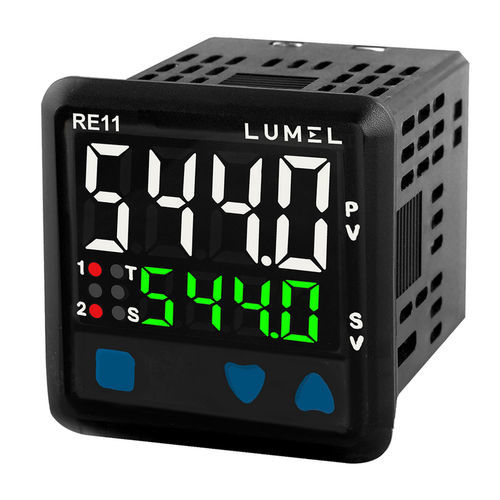 LED温度コントローラー - RE11 - LUMEL - ダブルディスプレイ / PID / IP50