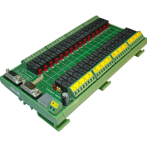 DCリレーモジュール - IA-3131-2 - Intelligent-Appliance - AC / 送電レールDIN取り付け用 / USB
