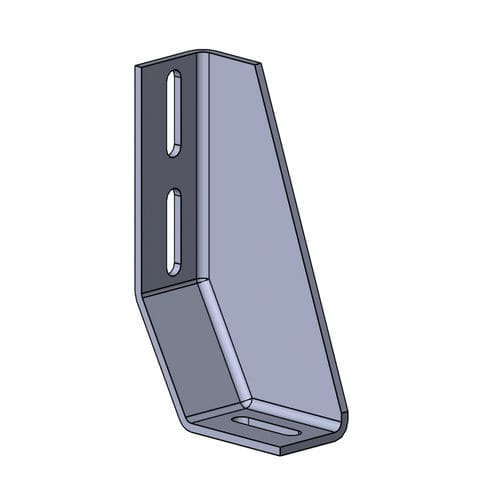 基礎用ブラケット - 1210 S-R VZ 01 series - TecEnMa GmbH - アルミ押出材用 / クランプ用 / 組み立て用
