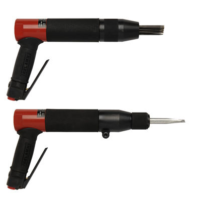 空圧式錆取り器 - Vibro-Lo™ VL203  - TRELAWNY SPT LTD - ピストル型 / 針状ころ / チゼル