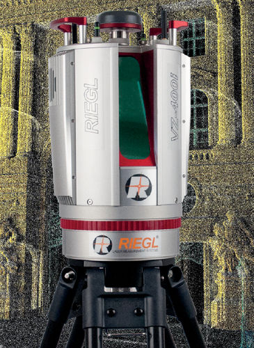 3Dスキャナ - VZ-400i - RIEGL LMS - 長距離測定用 / トンネル / レーザー