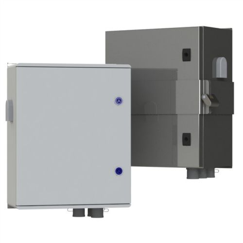 壁掛け電気キャビネット - e007 Series - SIAP+MICROS - 組み込み式 / ステンレス製 / IP65