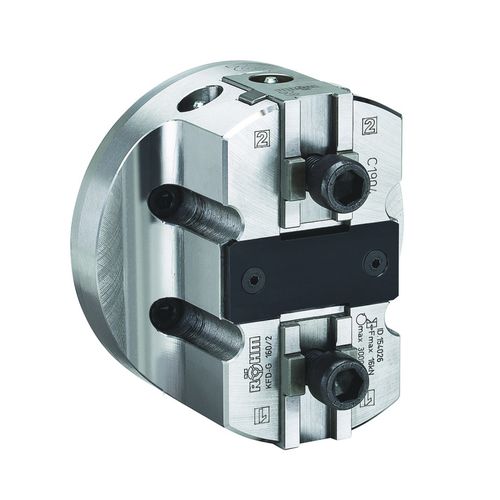 自動回転チャック - KFD-G - RÖHM GmbH - 2爪 / 回転式 / スルーホールなし
