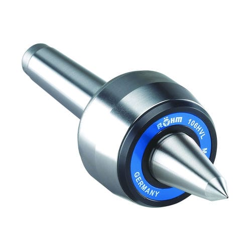 回転旋盤センター - HVL Pro - RÖHM GmbH - 延長センターポイント / 旋盤用 / 研削盤用