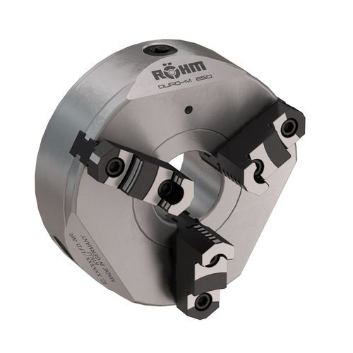 スクロール回転チャック - DURO-M - RÖHM GmbH - 手動締結 / 3爪 / スチール製