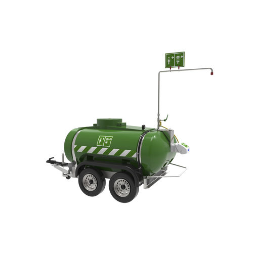 可動安全シャワー - STD-MH-P-2000 - Hughes Safety Showers - 洗顔・洗眼場付き / タンク付き / 危険な環境用