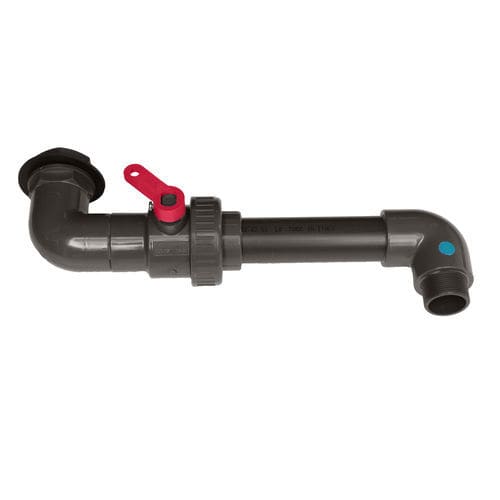 ボールバルブ - 02 23 185 1917 - Hughes Safety Showers - 手動式 / タンク用 / ISO