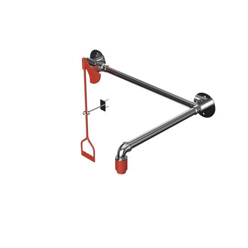 壁取り付け式安全シャワー - EXP-23G/OD - Hughes Safety Showers - 屋内用