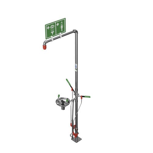 床置き安全シャワー - EXP-SD-18G/85G - Hughes Safety Showers - 洗顔・洗眼場付き / 非保温 / 危険な環境用