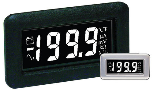 LCD電圧計 - DPM 750S-EB - Lascar Electronics - 据え置き型 / DC