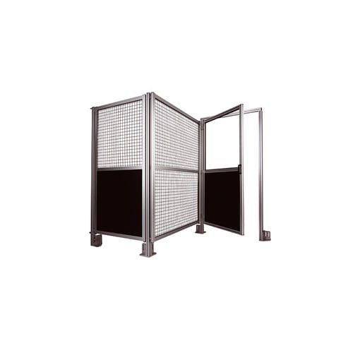 スチール製ワイヤーメッシュフェンス - MFS  - HepcoMotion