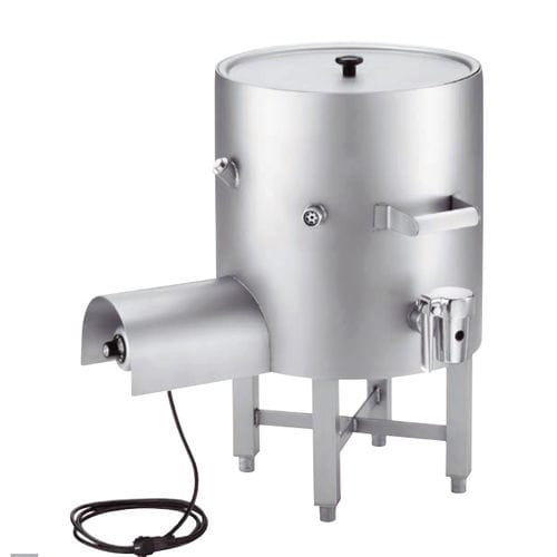 二重ジャケット業務用調理機 - KDN 50 - bastra - 沸騰 / 電動式 / 肉用