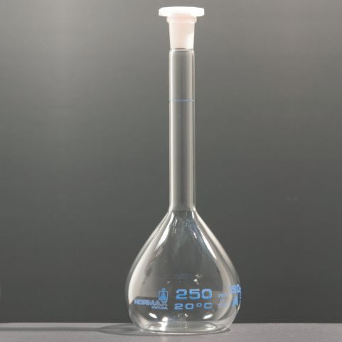 測定フラスコ - Normax - Fábrica de Vidro Científico - 平底 / ホウケイ酸ガラス製 / 研究所用