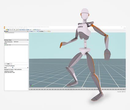 可視化ソフトウェア - MVN Animate - Xsens - 校正 / 品質 / 制御