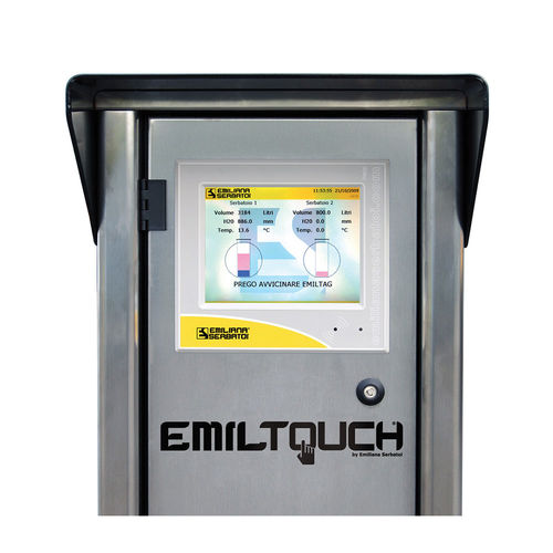 燃料消費用監視システム - Emiltouch® - Emiliana Serbatoi - 貯蔵タンク用 / 自動 / GPRS