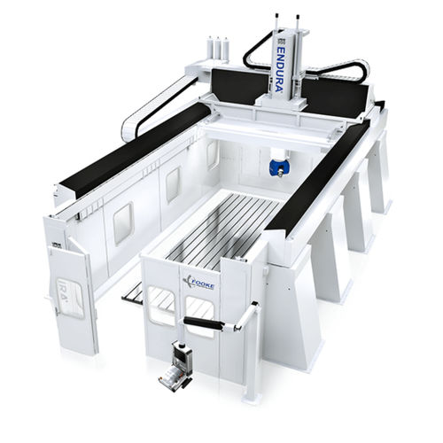 5軸フライス盤 - ENDURA® 900LINEAR - FOOKE GmbH - 汎用 / 複合素材用 / ガントリー型