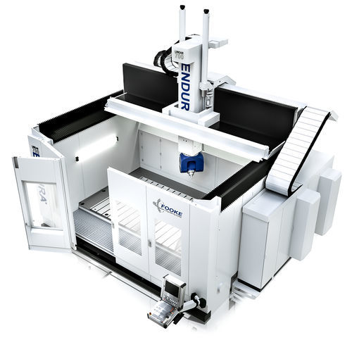 コンパクトフライス盤 - ENDURA® 700LINEAR series - FOOKE GmbH - 5軸 / 汎用 / スチール用