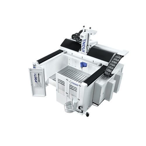 3軸フライス盤 - ENDURA® 400LINEAR - FOOKE GmbH - 縦型 / アルミニウム用 / ガントリー型