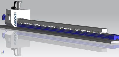 5軸フライス盤 - ENDURA® PRO LINEAR - FOOKE GmbH - 縦型 / アルミニウム用 / トラベリングコラム