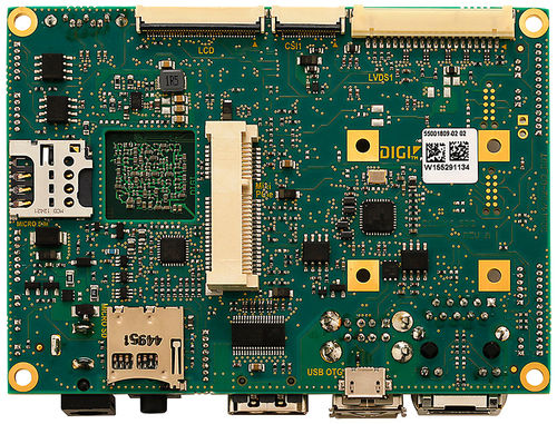 NXP i.MX6シングルボードコンピュータ - ConnectCore® 6  - Digi International - 搭載 / コンパクト