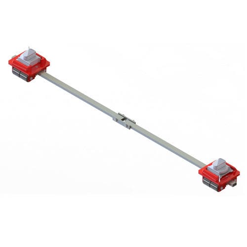 重荷重用運搬用ローラー - F6-c - GKS-PERFEKT - 4点荷重用 / コンテナ用