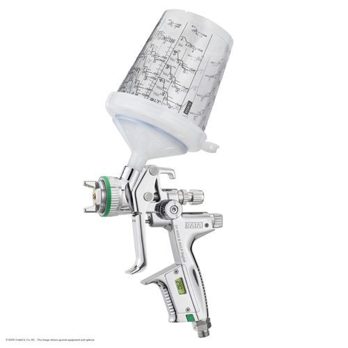 スプレーガン - 4000 B HVLP - SATA GmbH & Co. KG - 塗装 / 手動式 / 重力供給方式