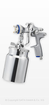 スプレーガン - 1000 H RP - SATA GmbH & Co. KG - 塗装 / 手動式 / 吸引
