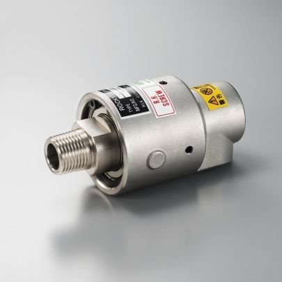 お湯用ロータリージョイント - LCH series - RIX Europe - 熱油用 / 複数流路 / スチール製