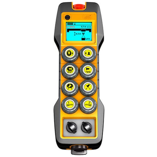 設定可能ボタン式リモコン - PocketEvo-media - NBB Controls + Components GmbH - ラジオ / 産業用 / クレーン用