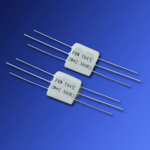 ヒューズ抵抗器 - FRW - shenzhen kawaxin electronics co.,ltd - 巻 / 積荷超過用 / セラミック製ケース
