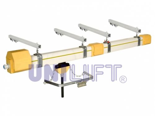 PVC送電レール - UNILIFT - 銅製 / 4極