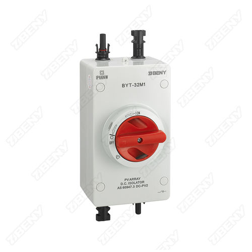 回転式遮断スイッチ - BYT-32M1 - Zhejiang Benyi Electrical Co.,ltd. - 低電圧 / 4極 / DC