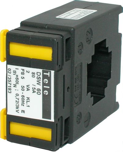 変圧器電流トランスデューサー - DSW 80 - TELE Haase Steuergeraete GmbH - DINレール / 固定式 / AC