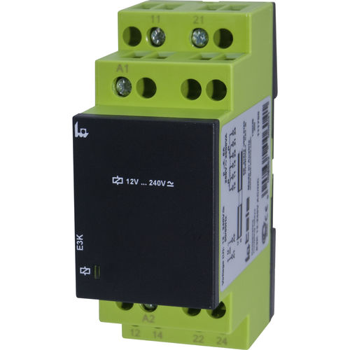 DC電気機械式継電器 - E3K - TELE Haase Steuergeraete GmbH - AC / 2NO/NC / ローフレーム