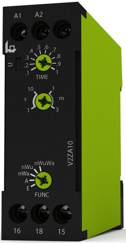 電子タイマー - V2ZA10 3MIN - TELE Haase Steuergeraete GmbH - アナログ / ディレー / DINレール