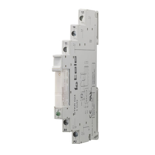 24VDC電気機械式継電器 - STKR024 - TELE Haase Steuergeraete GmbH - 1NO/NC / コンパクト / スリム