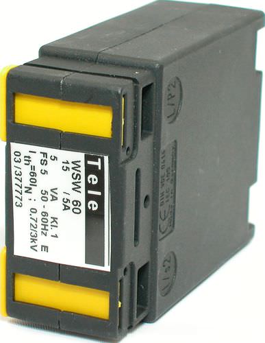 変圧器電流トランスデューサー - WSW 60 - TELE Haase Steuergeraete GmbH - DINレール / 固定式 / AC
