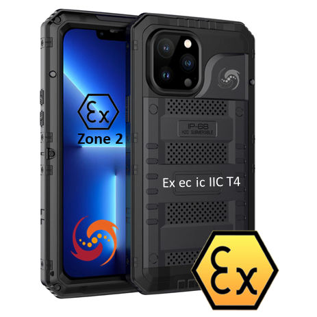 WiFi産業用スマートフォン - ATEX iPhone 13 - Atexxo B.V. - Bluetooth / 本質安全 / ATEX