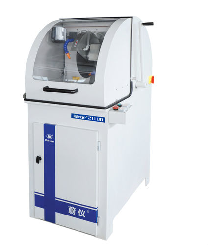 回転刃切断機 - iqiege&reg; 2110D - Laizhou Weiyi Experiment Machine Manufacturing Co., Ltd. - 金属用 / 管 / 金属組織