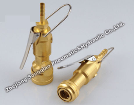 圧縮空気用接続部品 - LSQ - Zhejiang Songqiao Pneumatic and Hydraulic Co.,Ltd - ガス用 / 冷却剤用 / クイック