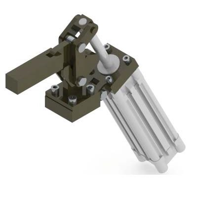 空気圧式トグルクランプ - AOT-BII-200 - Steel Smith - 縦型 / 下方圧え型