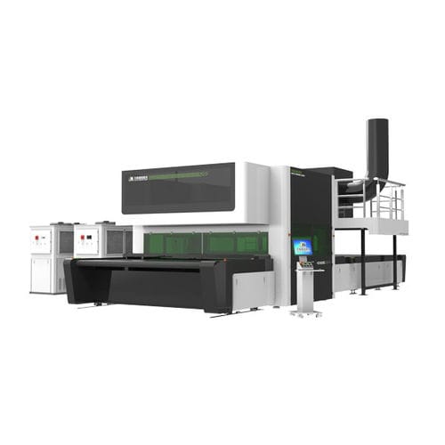 レーザー切断機 - HCM3015C-DF-A - GD HAN'S YUEMING LASER TECH CO.,LTD - 巻戻し / 印刷用 / 自動車産業用