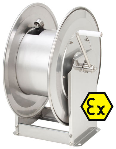 ホース用リール - STKi2 Ex series - Teha - 手回しクランク / 化学製品 / 固定型