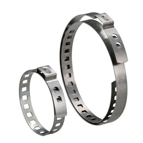 ステンレススチール製ホースクランプ - Y422 / Y423 series - EVEREON INDUSTRIES INC - 調整耳タイプ / バンド / CVブーツクリップ