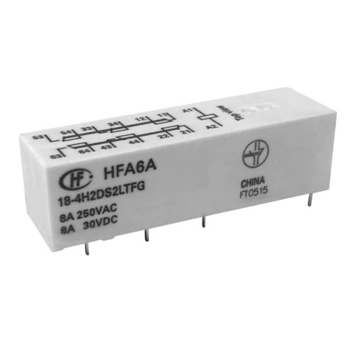 ガイドコンタクト付電気機械式継電器 - HFA6A - Xiamen Hongfa Electroacoustic Co.,Ltd. - 24VDC / 12VDC / 48VDC
