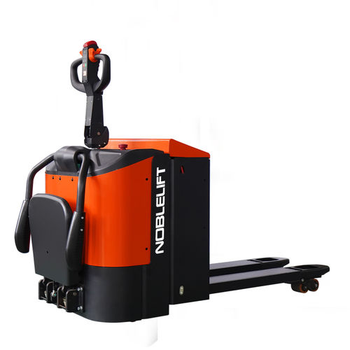 電動式パレットトラック - PTE20-C - Noblelift Intelligent Equipment Co., Ltd. - ライダープラットフォーム付 / 24V / 輸送用