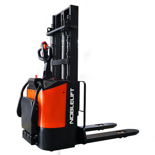 電動式スタッカートラック - PSE15-C - Noblelift Intelligent Equipment Co., Ltd. - ライダープラットフォーム付 / 12V / 輸送用